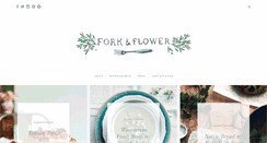 Desktop Screenshot of forkandflower.com